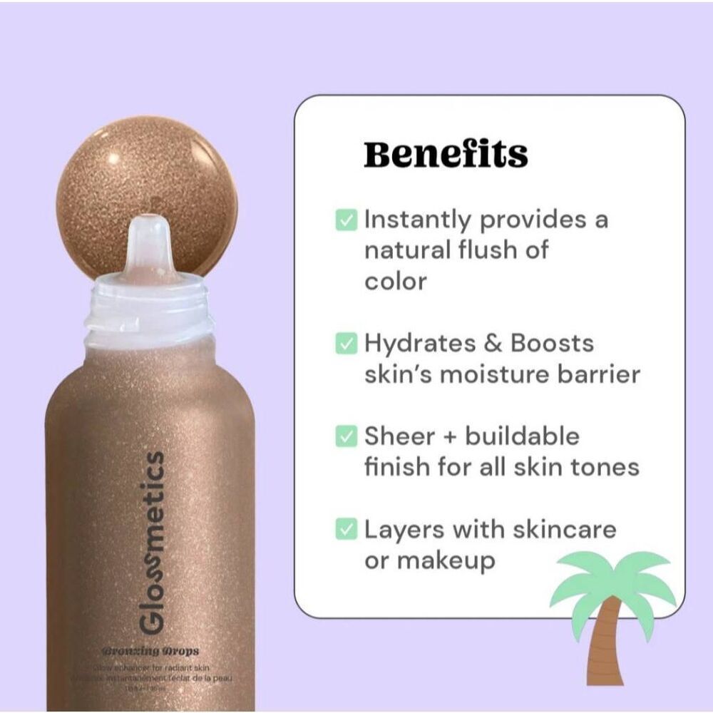Glossmetics Bronzing Drops, New in Box